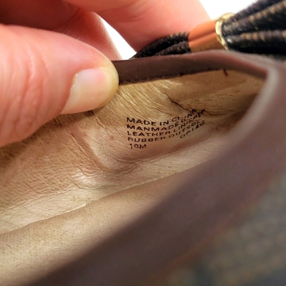 Michael Kors Brown Monogram Logo Bow Flats Size 10 - Picture 6 of 11